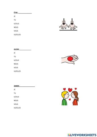 Être, avoir, aimer