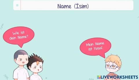 Name(isim) 1
