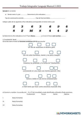 Trabajo integrador lenguaje musical 2