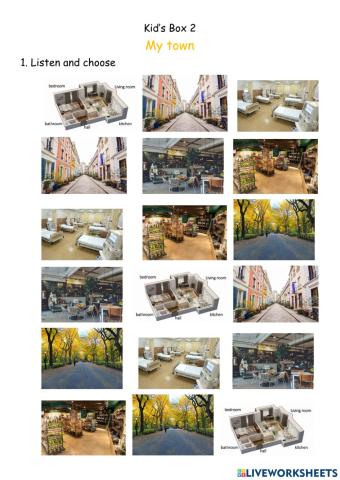 Kid's Box 2. My town