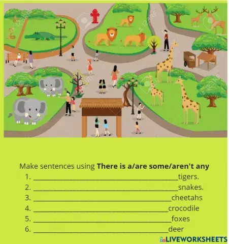 There is a-are some-aren't any