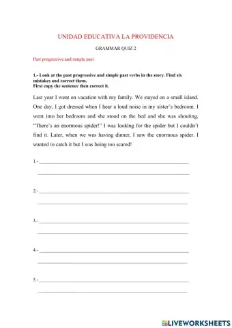 Simple Past Tense: Rules