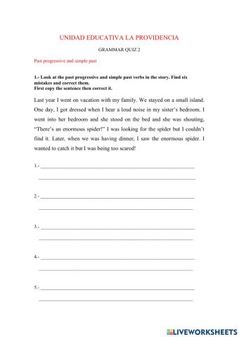 Simple Past Tense: Rules