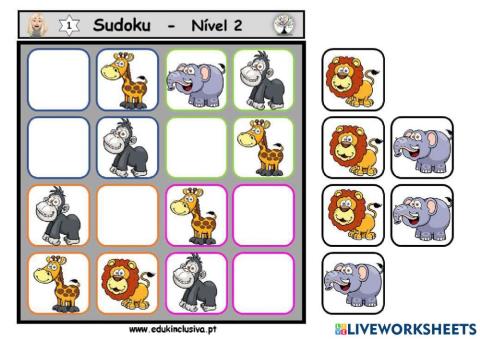 Sudoku - nível 2