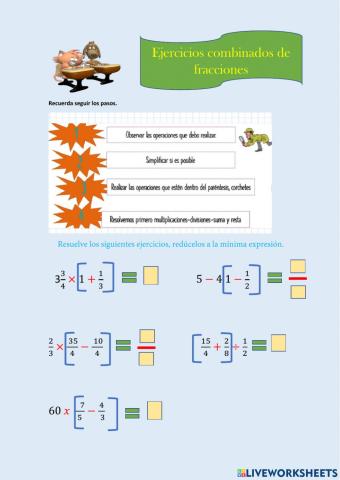 Fracciones-combinadas