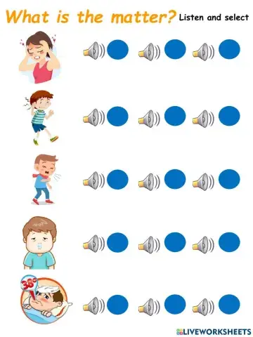 What is the matter? 7