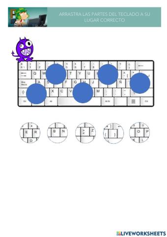 Puzzle teclado