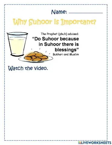 Suhoor