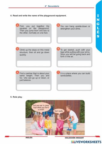 Unidad 2 - inglés 4°