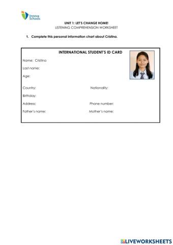 Listening Comprehension