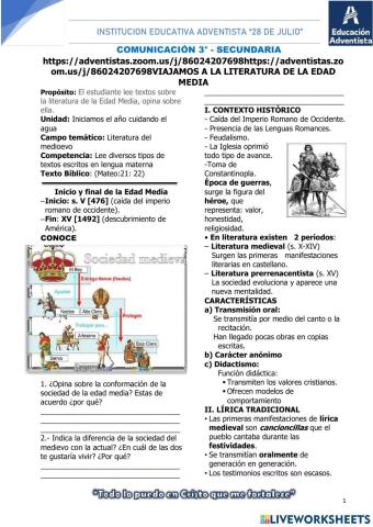 Literatura ndel medioevo español
