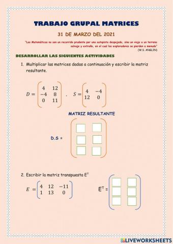 Matrices