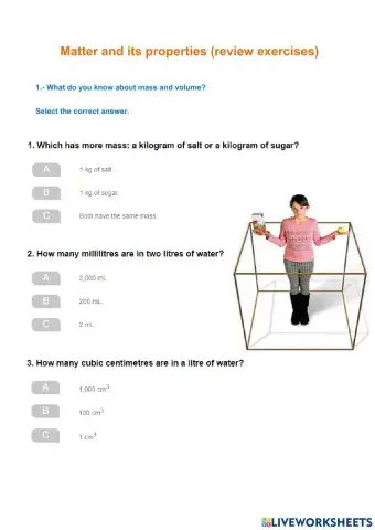 Matter and its properties