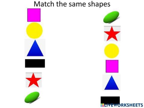 Match the same shapes