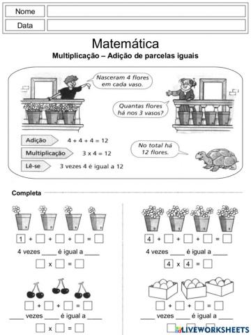 Explicação multiplicação