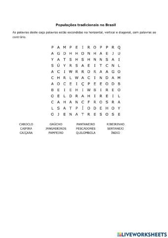 Povos Tradicionais no Brasil