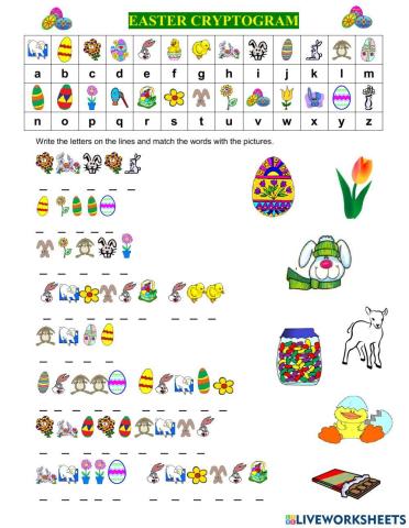 Easter cryptogram