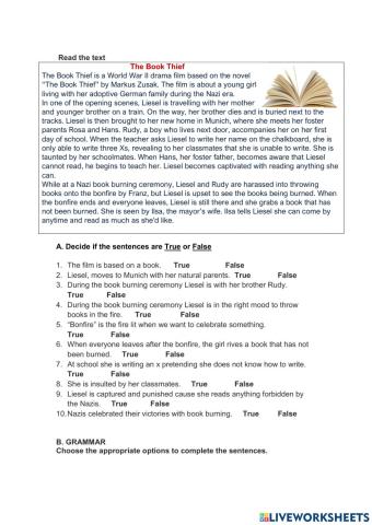 Book 2-Unit 8-Book burning