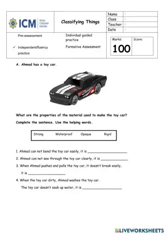 Classifying Properties
