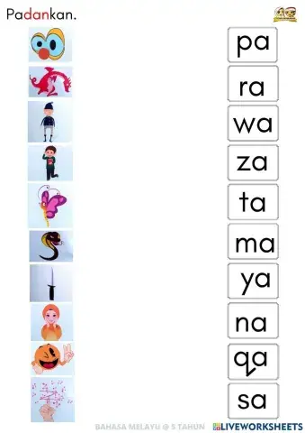 Bm : suku kata terbuka 4