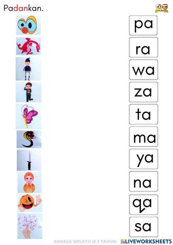 Bm : suku kata terbuka 4