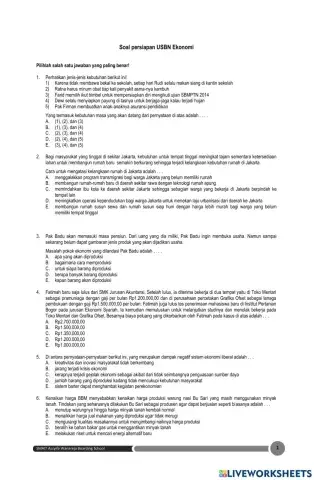 Pemantapan US Ekonomi