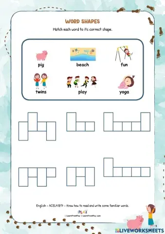 The Unwilling Twin - Word Shapes