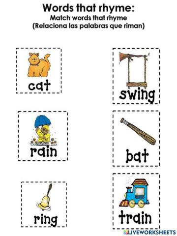 Palabras que riman