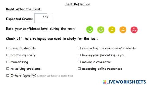 Test Reflection