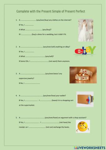 Present Perfect vs. Past Simple