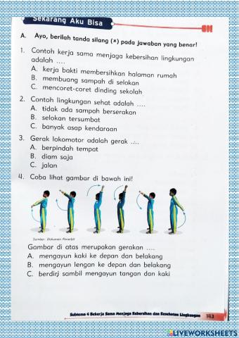 Ulangan Harian Tema 6 Subtema 4