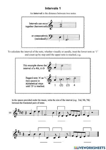 Intervals 1