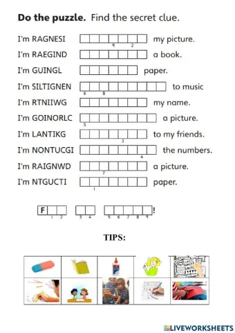 Vocabulary - At school