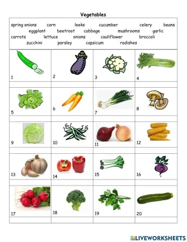 Vegetables