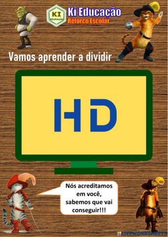 Divisão um dígito 2