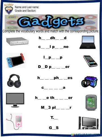 4th. grade. Vocab. Unit 8. Pract. Act.