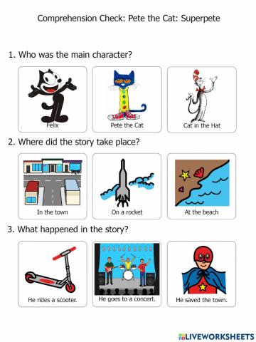 Pete the Cat: Superpete Comp Check