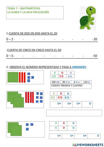 Matemáticas - tema 7