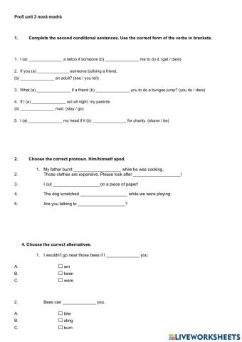TEST unit 3 (Project 5)