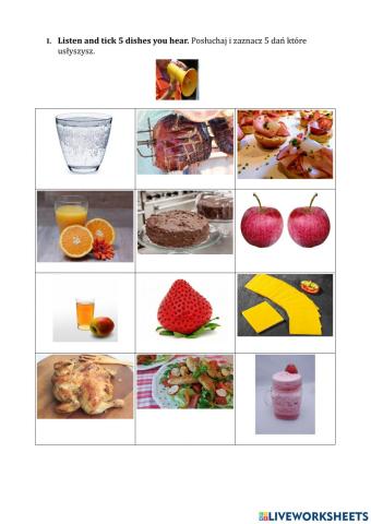 Food kartkówka D poprawa