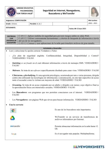 Seguridad en Internet y herramientas