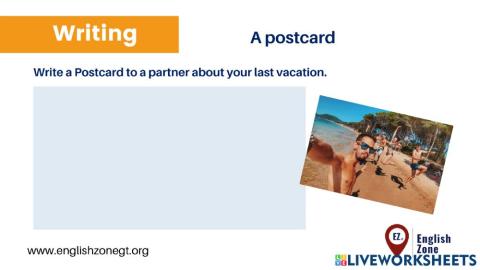 Write a postcard