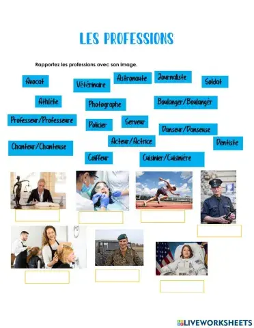 Les professions