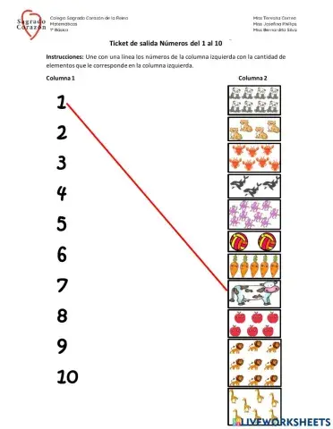 Números hasta el 10