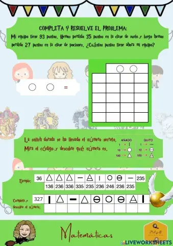 Problema doble resta ABN y cálculo mental