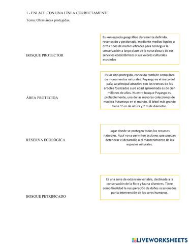 Otras áreas protegidas