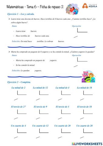 Repaso de matemáticas T6-02