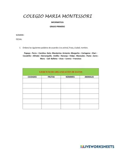 Ejercicio con el teclado