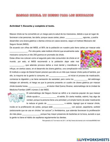 Marcas chicle, un riesgo para los mexicanos.