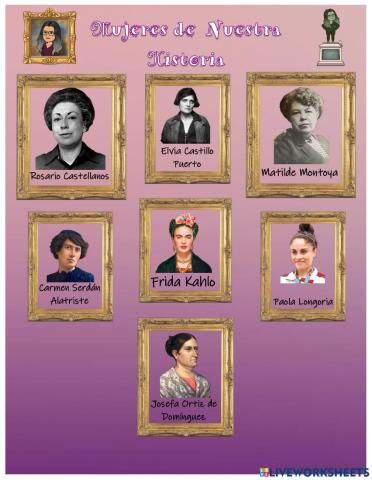 Mujeres de nuestra Historia